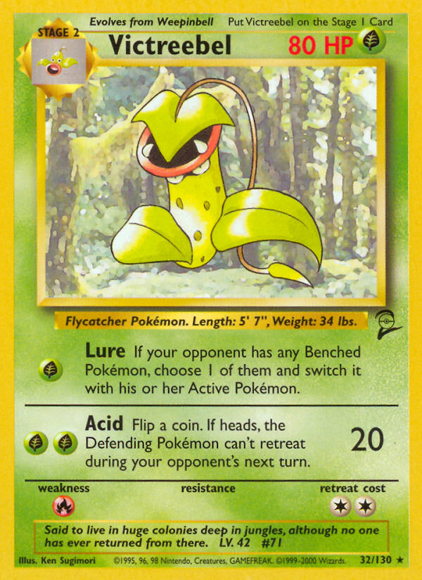 Victreebel (32/130) [Base Set 2] | Card Merchant Takapuna