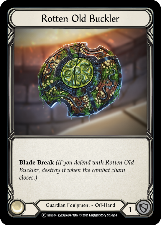 Rotten Old Buckler [U-ELE204] (Tales of Aria Unlimited)  Unlimited Normal | Card Merchant Takapuna