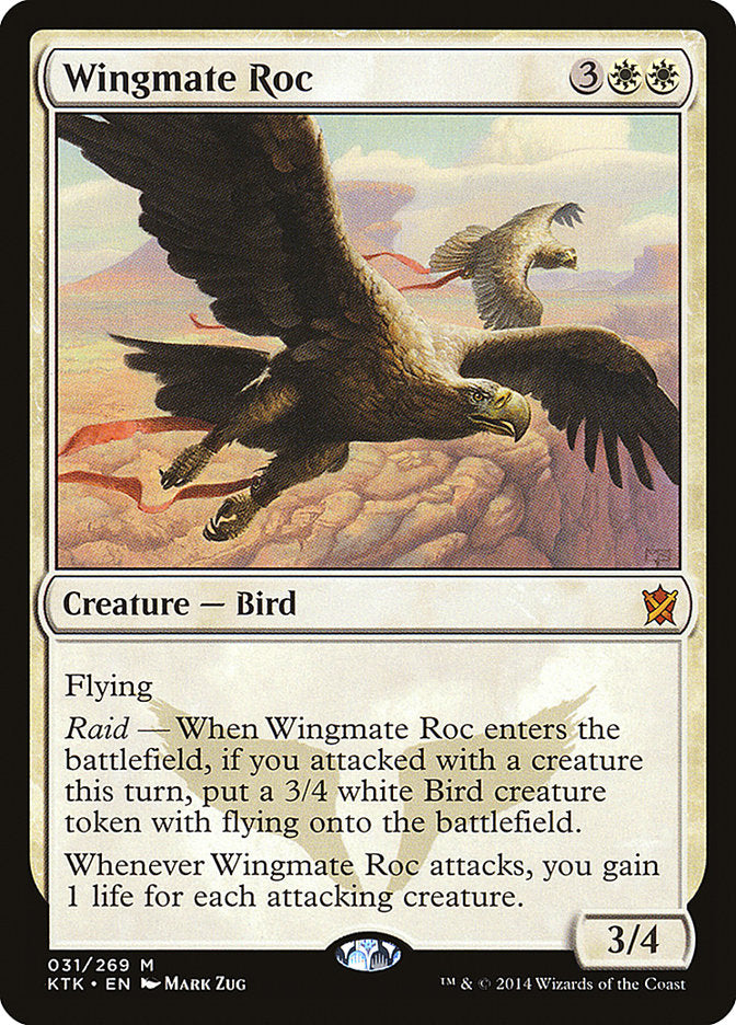 Wingmate Roc [Khans of Tarkir] | Card Merchant Takapuna