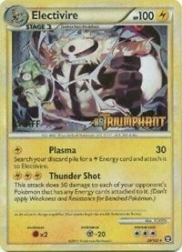 Electivire (20/102) (Staff Prerelease Promo) [HeartGold & SoulSilver: Black Star Promos] | Card Merchant Takapuna