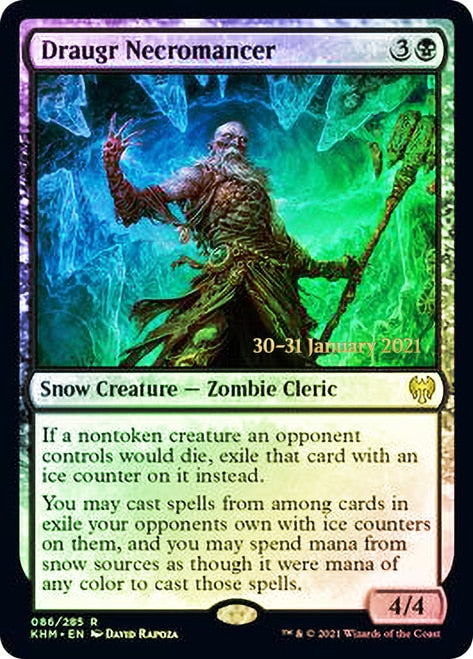 Draugr Necromancer [Kaldheim Prerelease Promos] | Card Merchant Takapuna