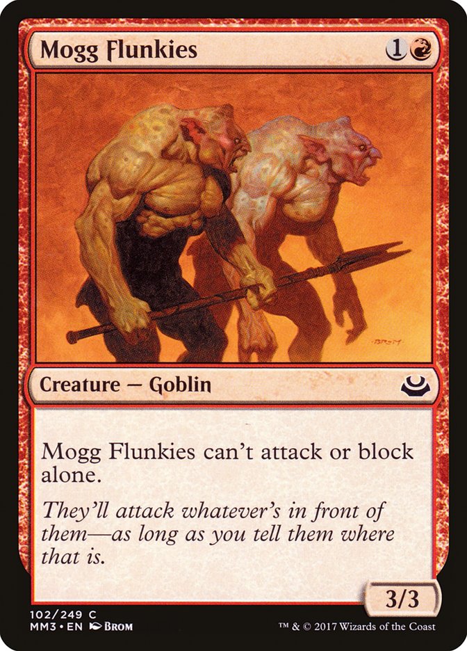 Mogg Flunkies [Modern Masters 2017] | Card Merchant Takapuna