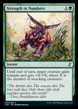 Strength in Numbers [Time Spiral Remastered] | Card Merchant Takapuna