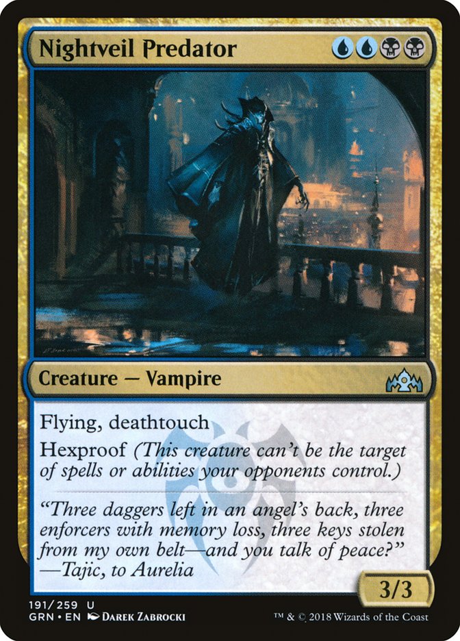 Nightveil Predator [Guilds of Ravnica] | Card Merchant Takapuna