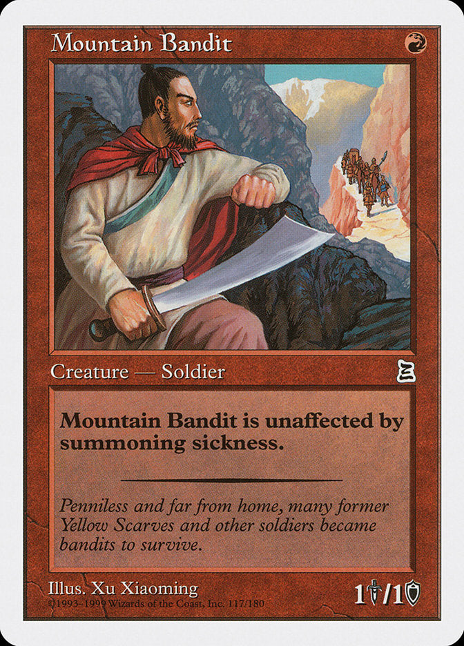 Mountain Bandit [Portal Three Kingdoms] | Card Merchant Takapuna