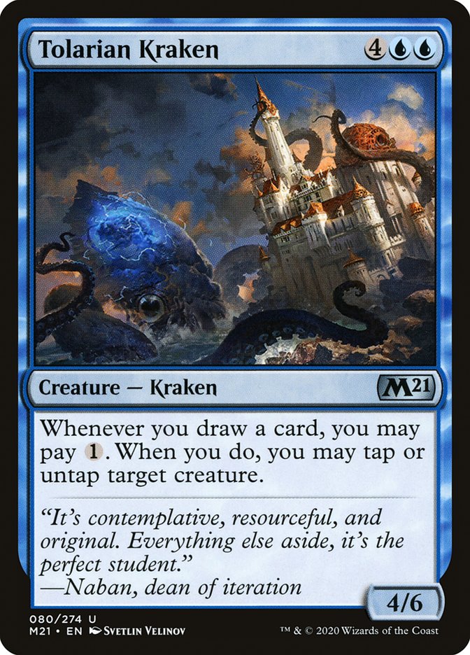 Tolarian Kraken [Core Set 2021] | Card Merchant Takapuna