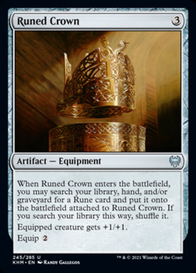 Runed Crown [Kaldheim] | Card Merchant Takapuna