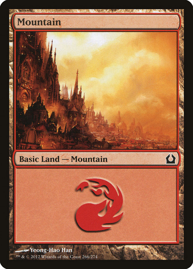 Mountain (266) [Return to Ravnica] | Card Merchant Takapuna