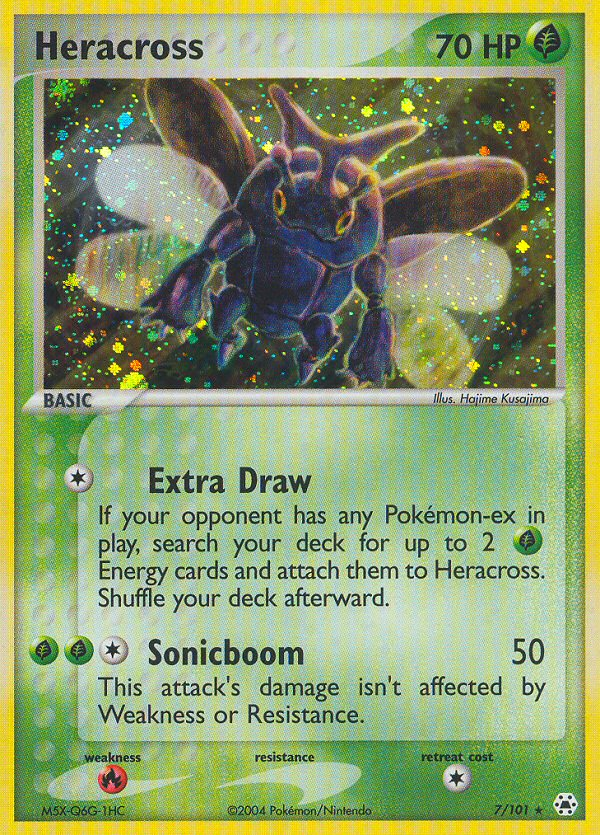 Heracross (7/101) [EX: Hidden Legends] | Card Merchant Takapuna