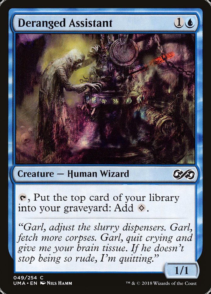Deranged Assistant [Ultimate Masters] | Card Merchant Takapuna