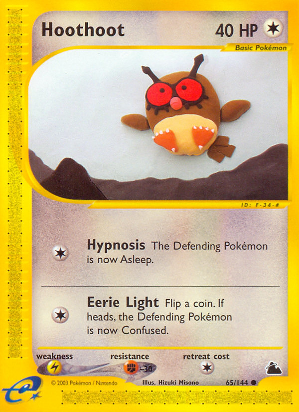 Hoothoot (65/144) [Skyridge] | Card Merchant Takapuna