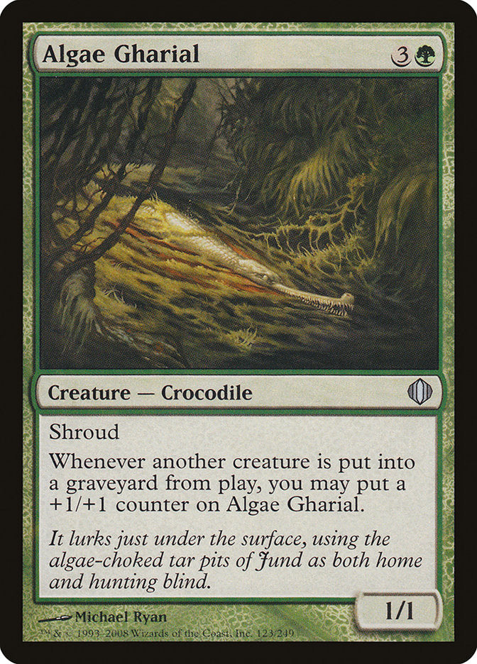 Algae Gharial [Shards of Alara] | Card Merchant Takapuna