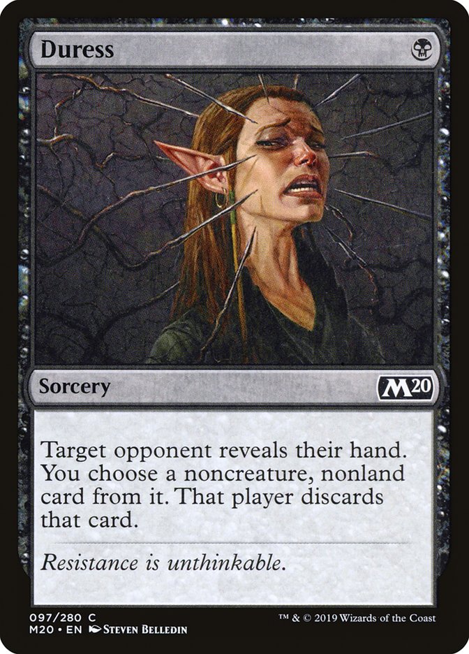 Duress [Core Set 2020] | Card Merchant Takapuna