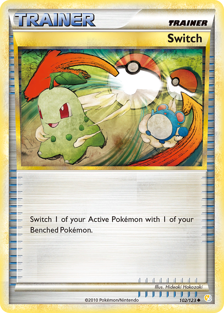 Switch (102/123) [HeartGold & SoulSilver: Base Set] | Card Merchant Takapuna