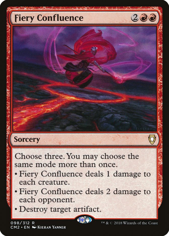 Fiery Confluence [Commander Anthology Volume II] | Card Merchant Takapuna