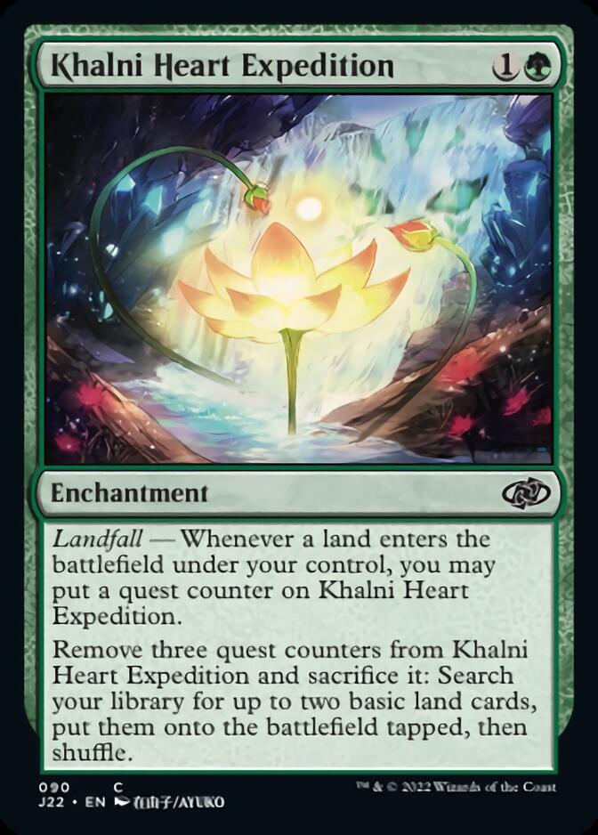 Khalni Heart Expedition [Jumpstart 2022] | Card Merchant Takapuna