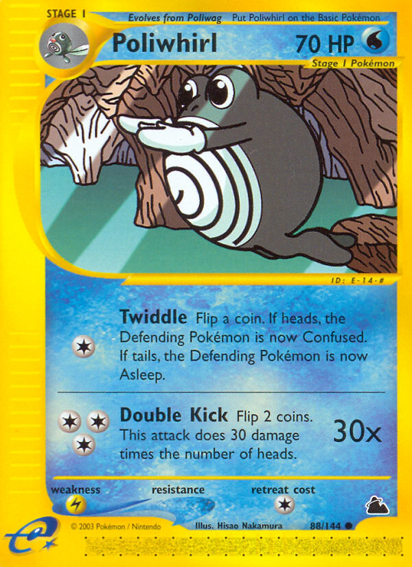 Poliwhirl (88/144) [Skyridge] | Card Merchant Takapuna