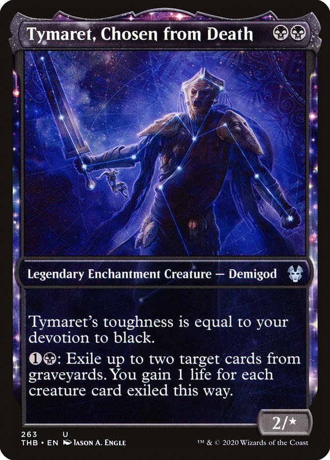 Tymaret, Chosen from Death (Showcase) [Theros Beyond Death] | Card Merchant Takapuna