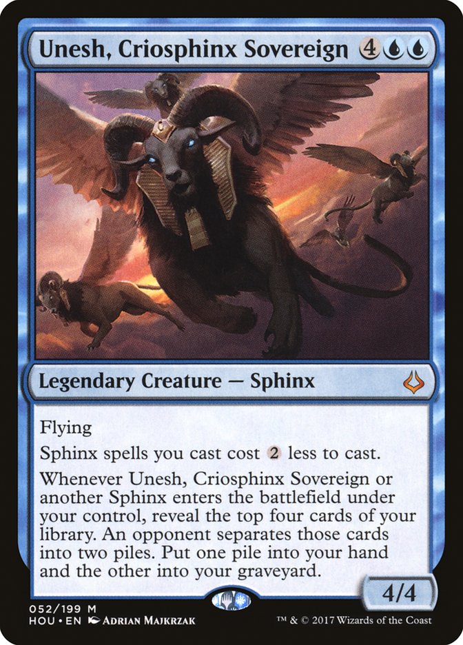 Unesh, Criosphinx Sovereign [Hour of Devastation] | Card Merchant Takapuna