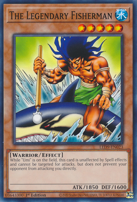 The Legendary Fisherman [LED9-EN023] Common | Card Merchant Takapuna