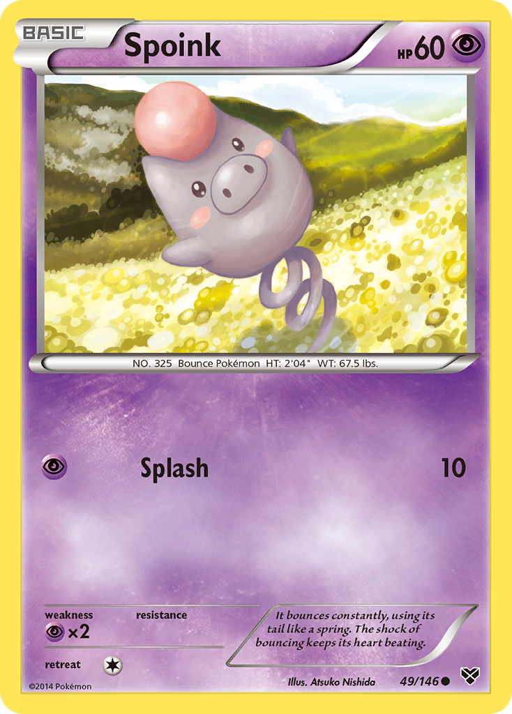 Spoink (49/146) [XY: Base Set] | Card Merchant Takapuna