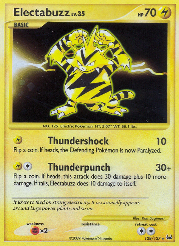 Electabuzz (128/127) [Platinum: Base Set] | Card Merchant Takapuna