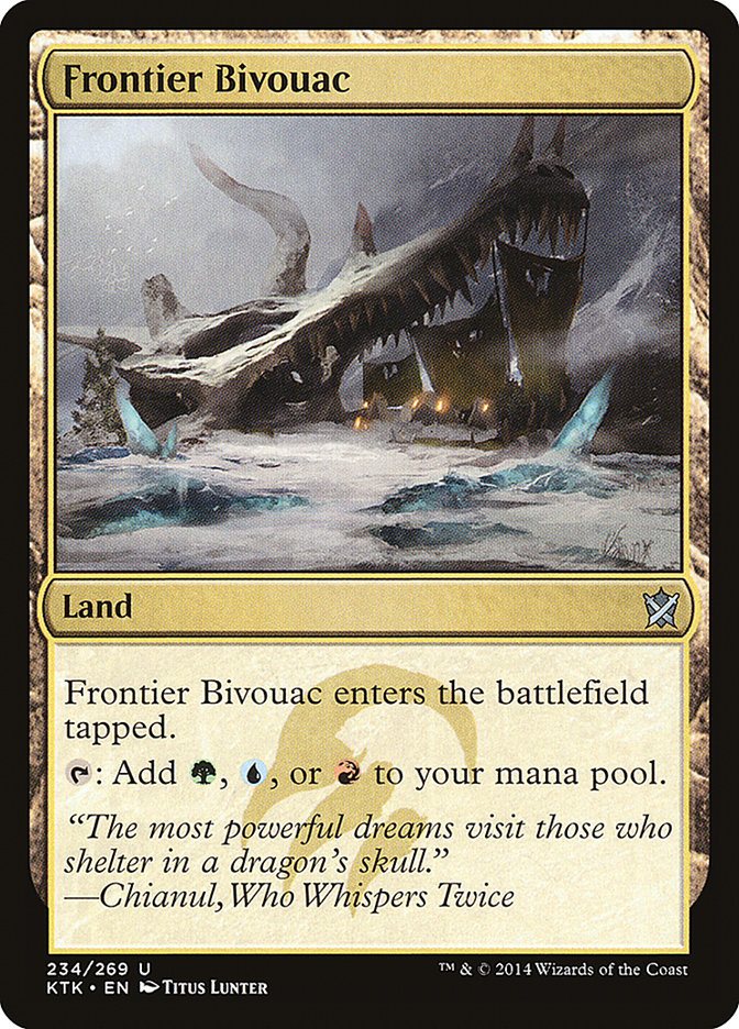 Frontier Bivouac [Khans of Tarkir] | Card Merchant Takapuna