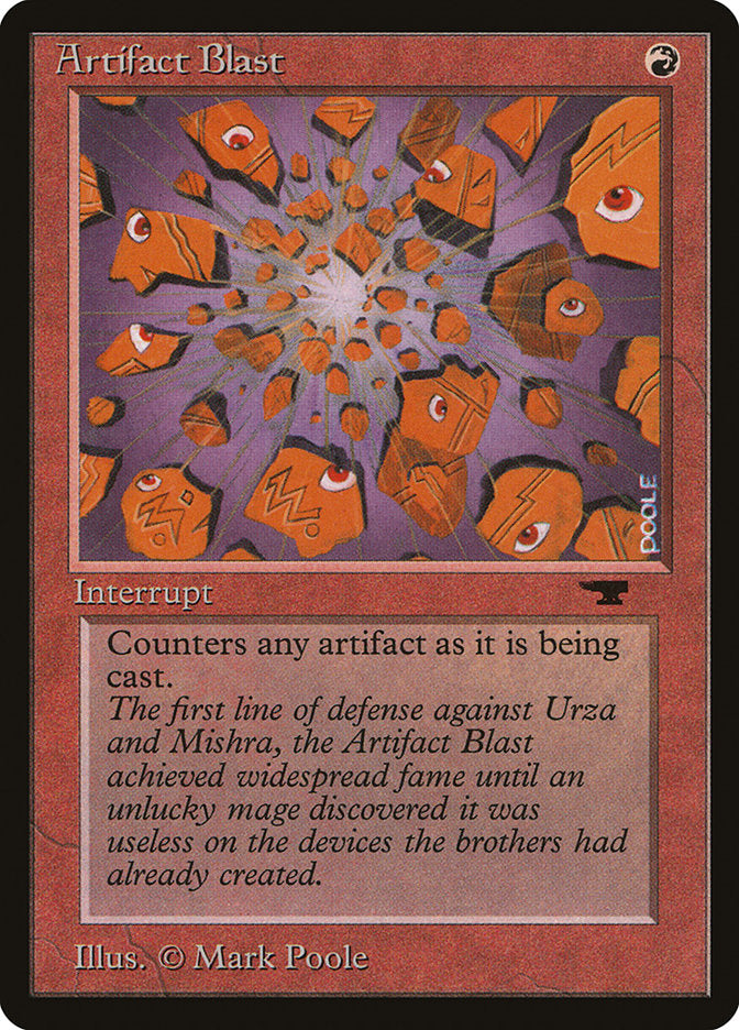 Artifact Blast [Antiquities] | Card Merchant Takapuna