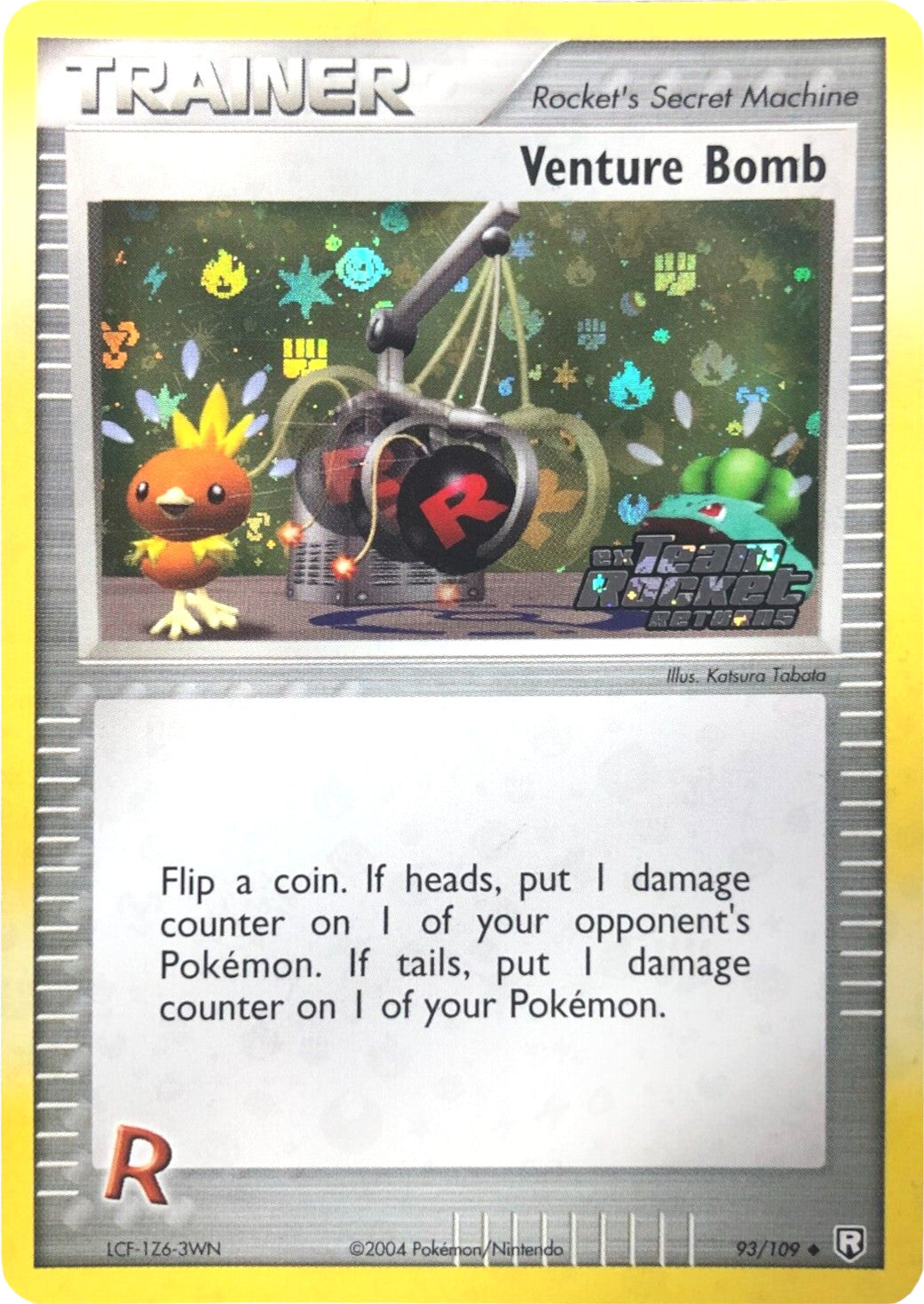 Venture Bomb (93/109) (Stamped) [EX: Team Rocket Returns] | Card Merchant Takapuna