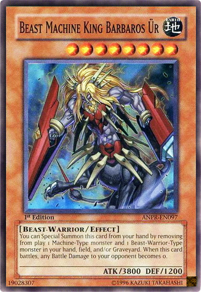 Beast Machine King Barbaros Ur [ANPR-EN097] Super Rare | Card Merchant Takapuna