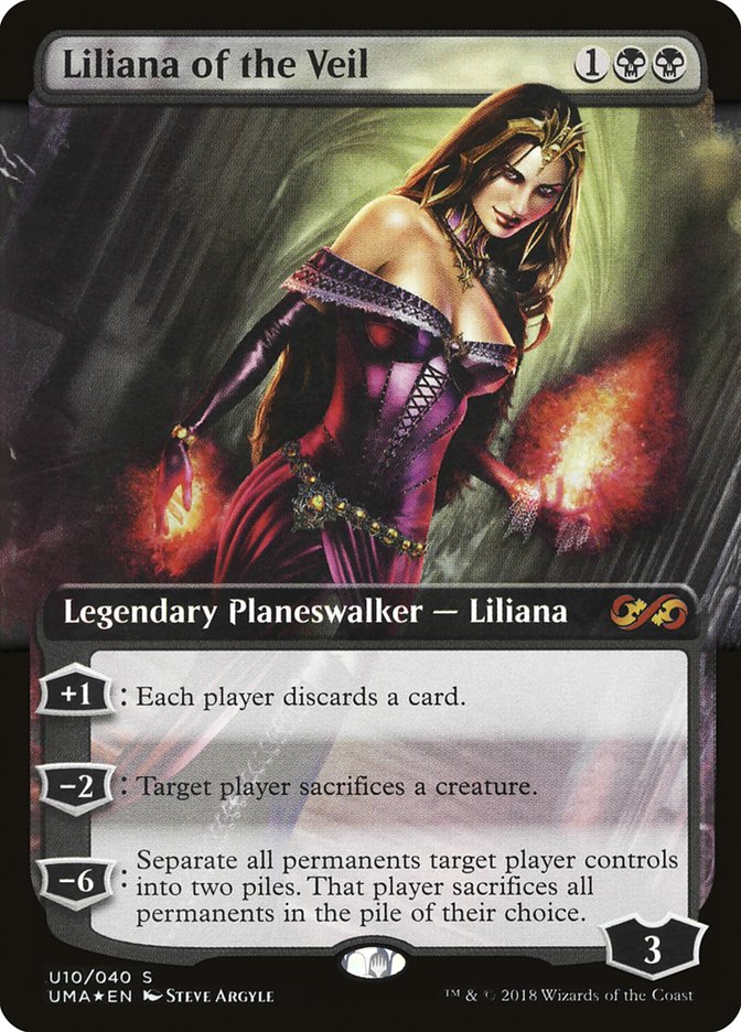 Liliana of the Veil (Topper) [Ultimate Masters Box Topper] | Card Merchant Takapuna