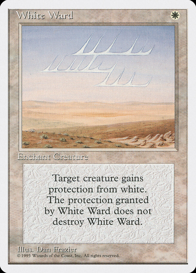White Ward [Fourth Edition] | Card Merchant Takapuna