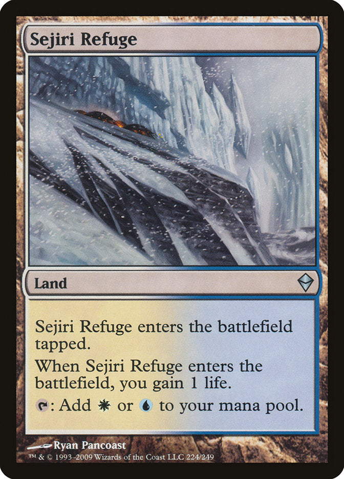 Sejiri Refuge [Zendikar] | Card Merchant Takapuna