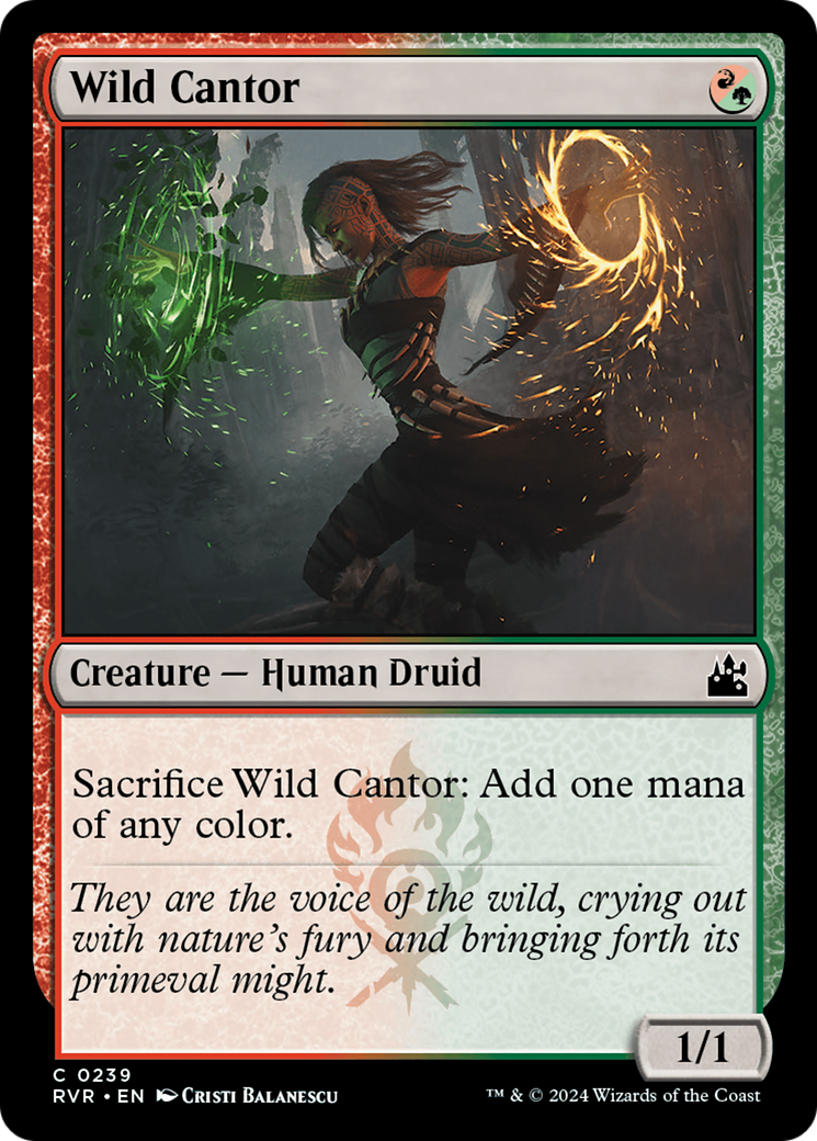 Wild Cantor [Ravnica Remastered] | Card Merchant Takapuna