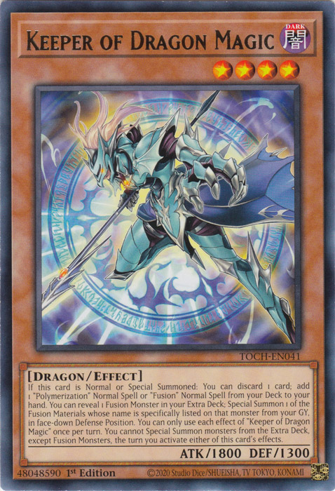 Keeper of Dragon Magic [TOCH-EN041] Rare | Card Merchant Takapuna