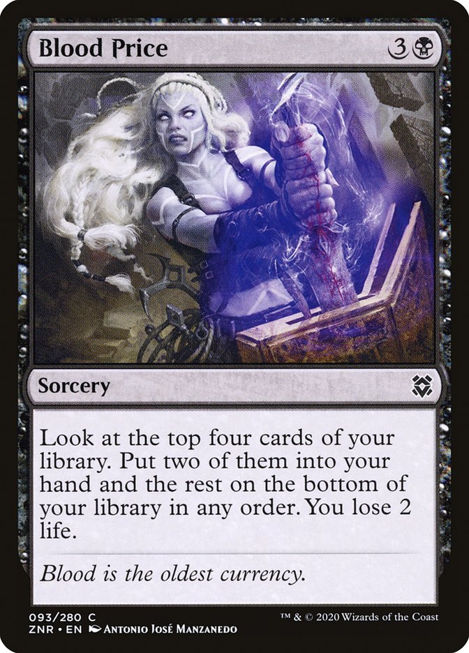 Blood Price [Zendikar Rising] | Card Merchant Takapuna