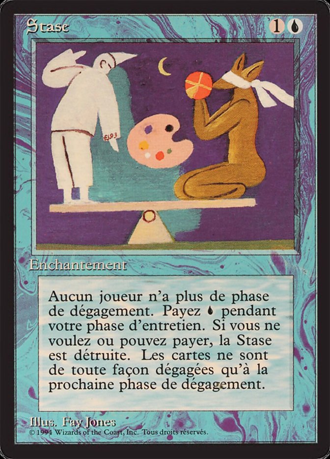 Stasis [Foreign Black Border] | Card Merchant Takapuna