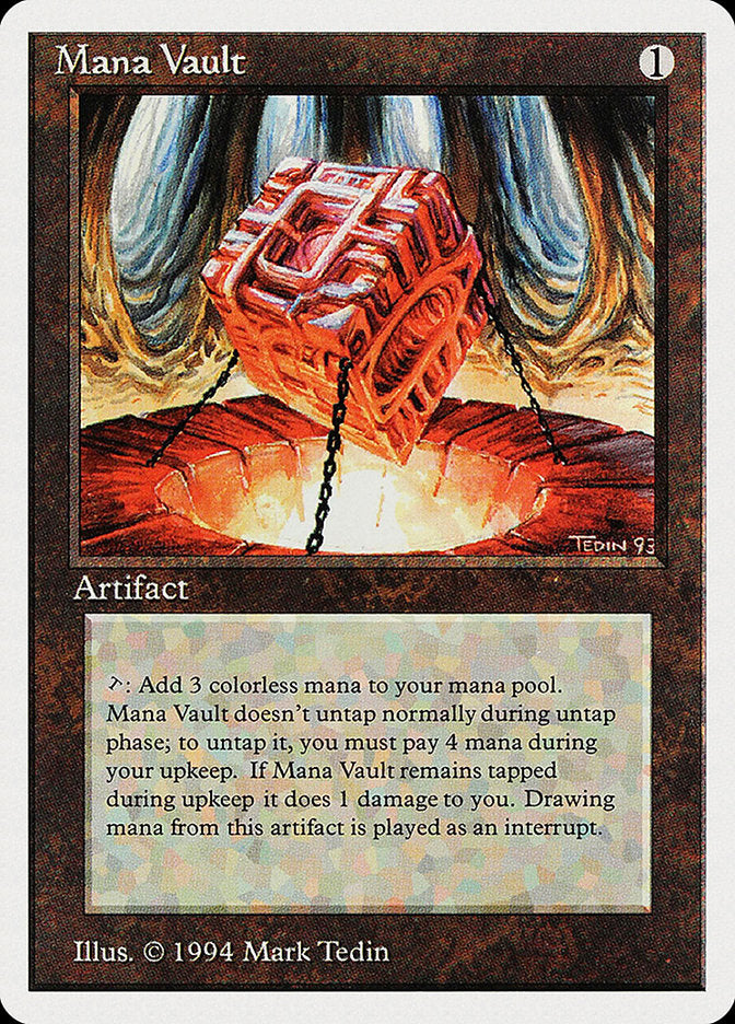 Mana Vault [Summer Magic / Edgar] | Card Merchant Takapuna