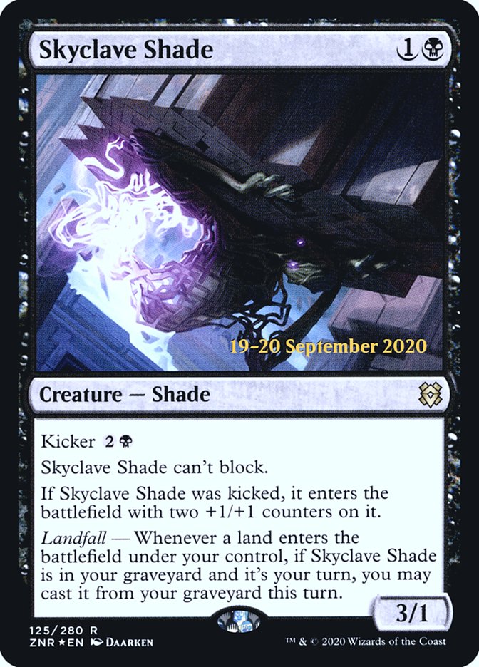 Skyclave Shade [Zendikar Rising Prerelease Promos] | Card Merchant Takapuna