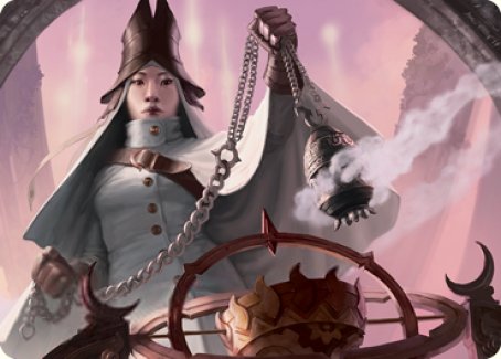 Celestus Sanctifier Art Card [Innistrad: Midnight Hunt Art Series] | Card Merchant Takapuna