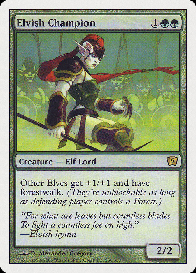 Elvish Champion [Ninth Edition] | Card Merchant Takapuna
