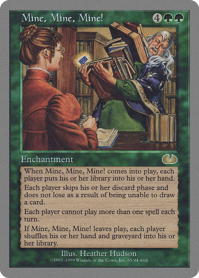 Mine, Mine, Mine! [Unglued] | Card Merchant Takapuna