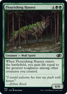 Flourishing Hunter [Jumpstart 2022] | Card Merchant Takapuna