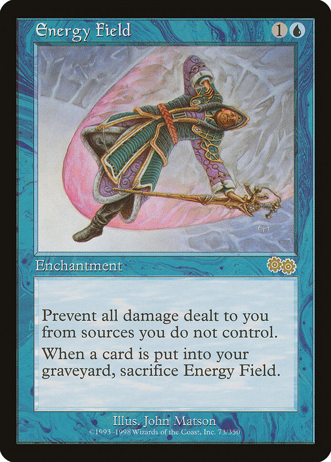 Energy Field [Urza's Saga] | Card Merchant Takapuna