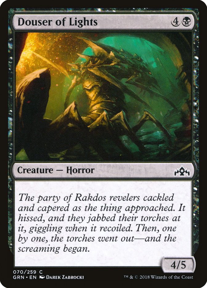 Douser of Lights [Guilds of Ravnica] | Card Merchant Takapuna