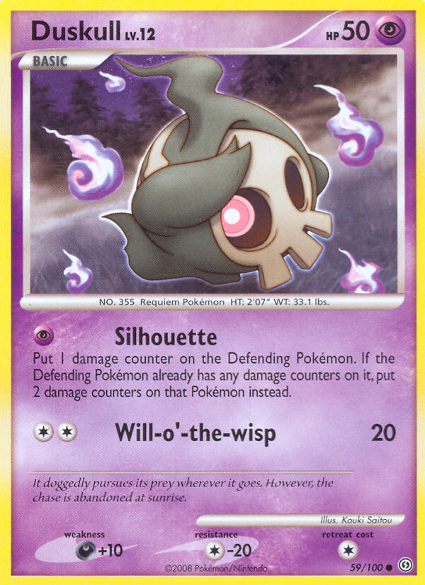 Duskull (59/100) [Diamond & Pearl: Stormfront] | Card Merchant Takapuna