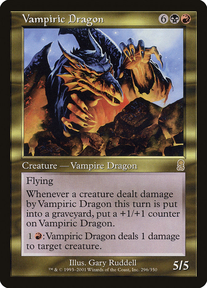 Vampiric Dragon [Odyssey] | Card Merchant Takapuna