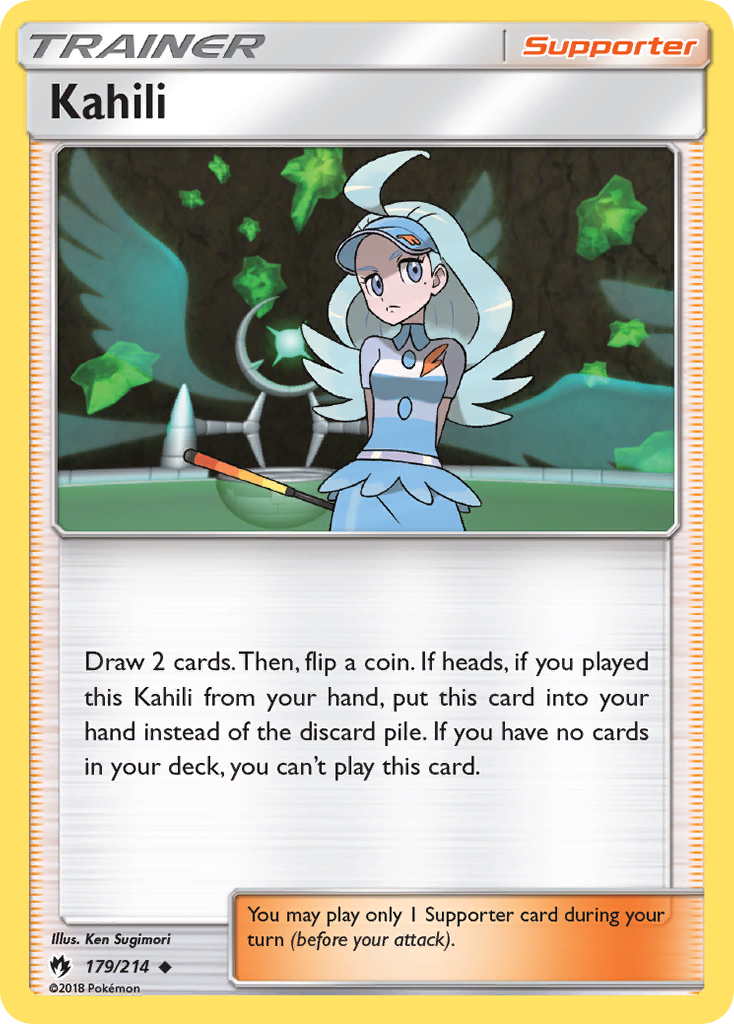 Kahili (179/214) [Sun & Moon: Lost Thunder] | Card Merchant Takapuna