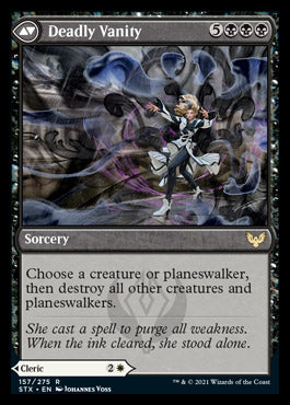 Selfless Glyphweaver // Deadly Vanity [Strixhaven: School of Mages] | Card Merchant Takapuna