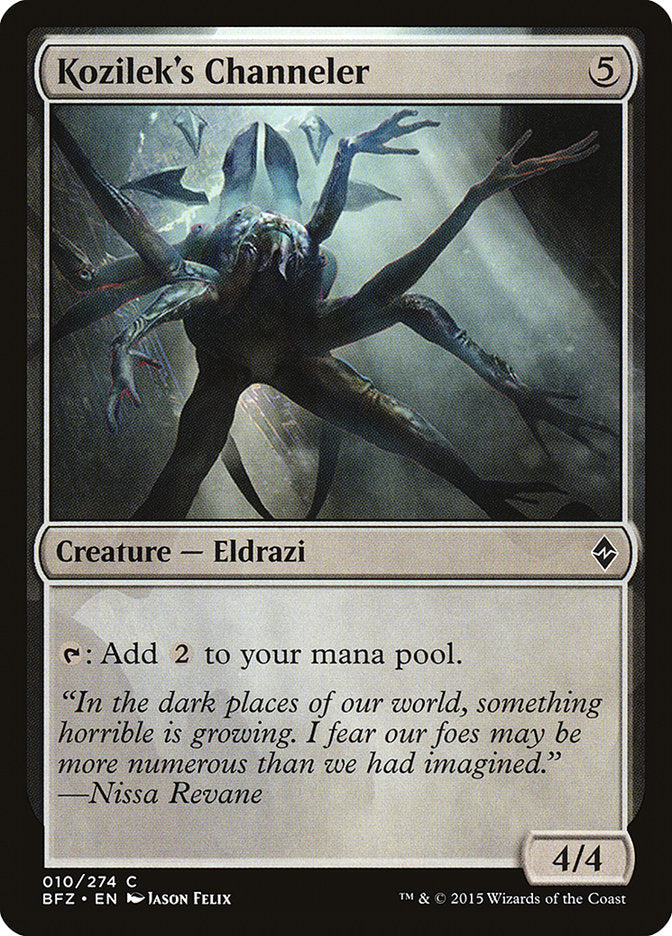 Kozilek's Channeler [Battle for Zendikar] | Card Merchant Takapuna